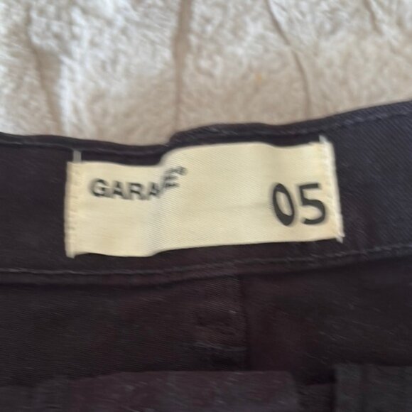 Garage Black Jean Shorts SM399 - Picture 3 of 4